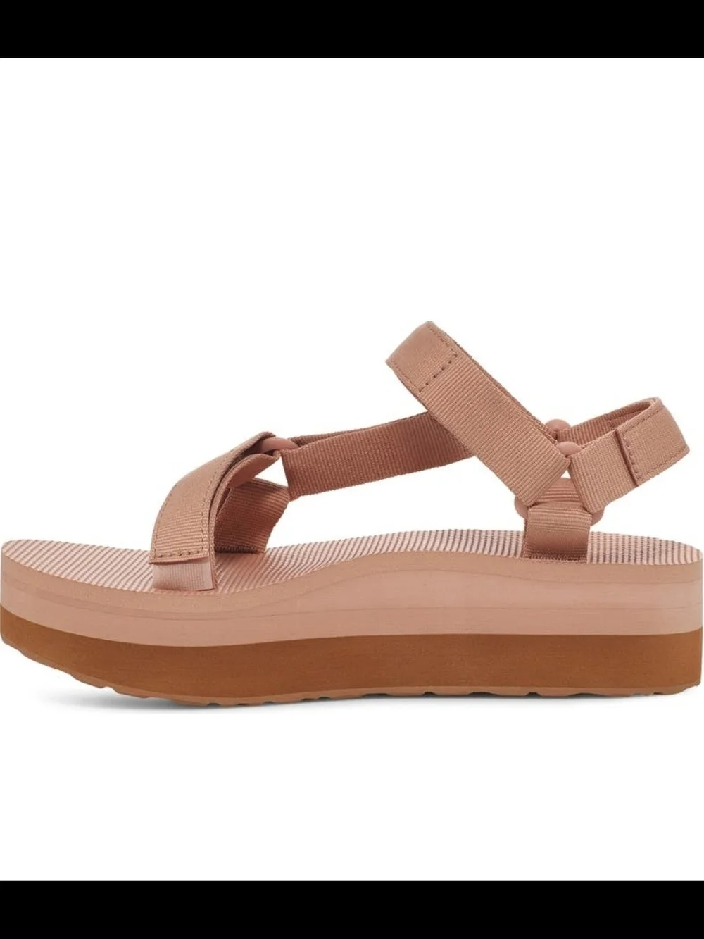 Teva Women's Platform Sandal in Rose Tan